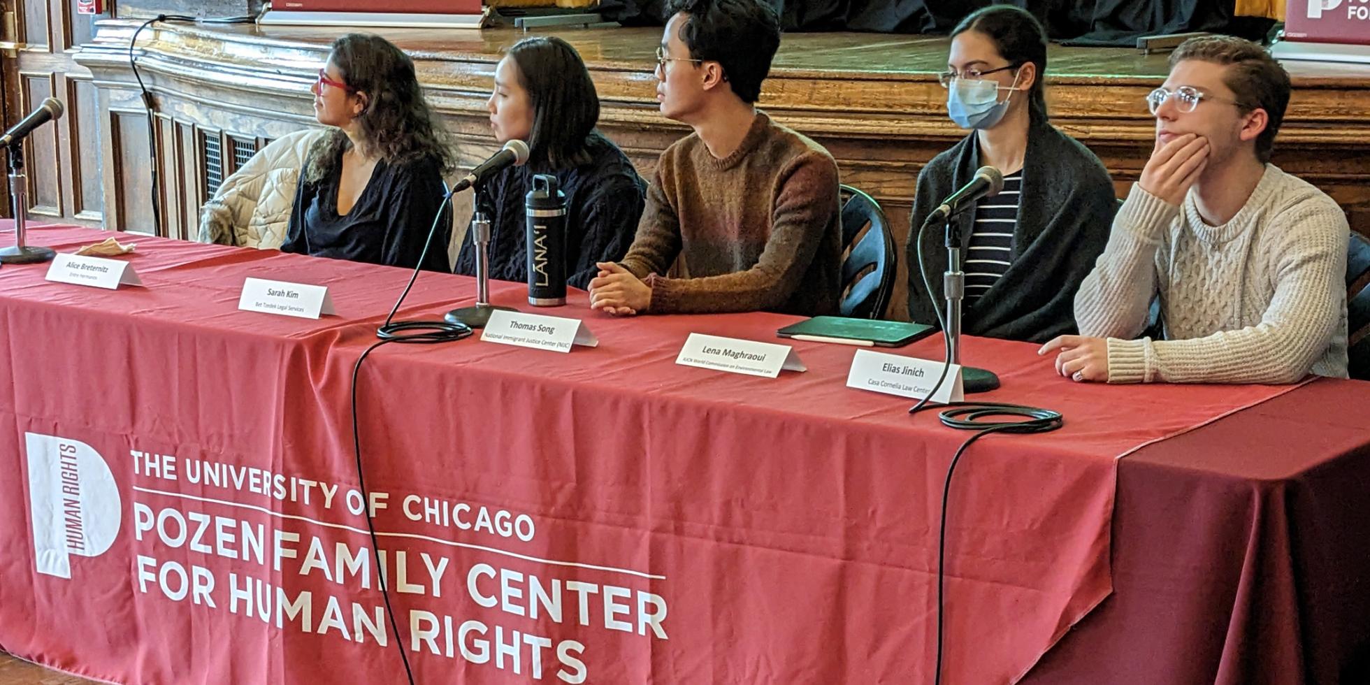 Human Rights Internship Symposium Panel